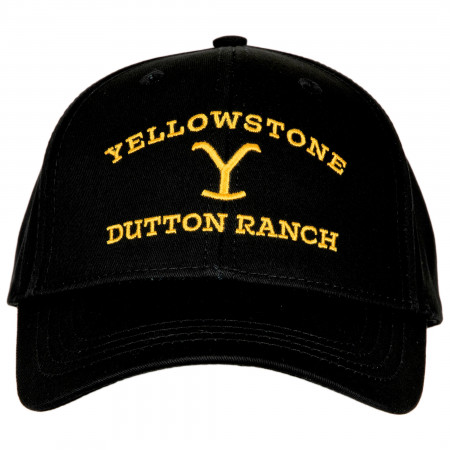Yellowstone Dutton Ranch Logo Adjustable Baseball Cap